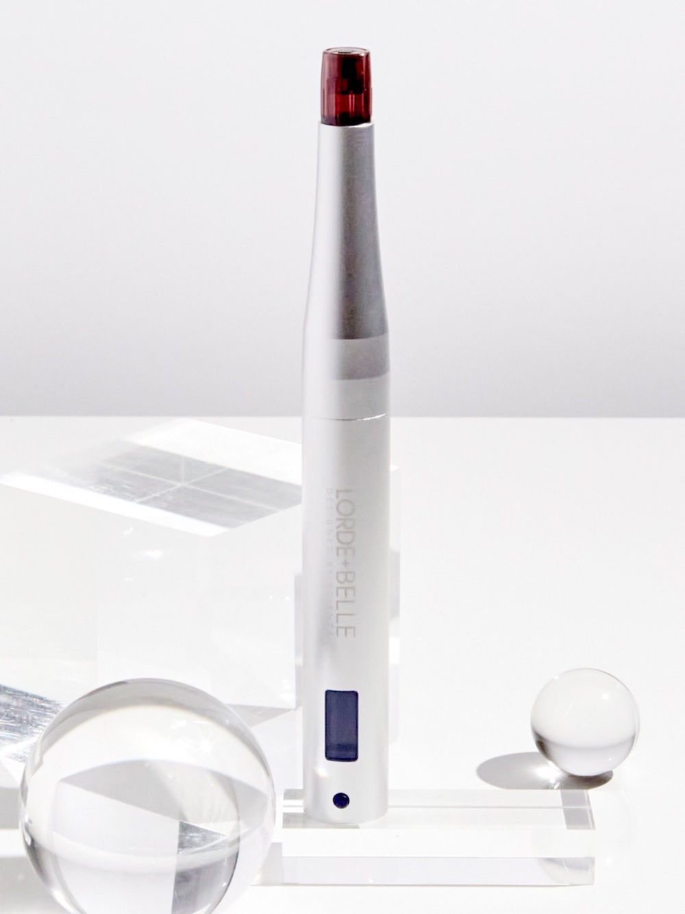 the Lorde + Belle RegenPen at-home nano-channeling beauty device